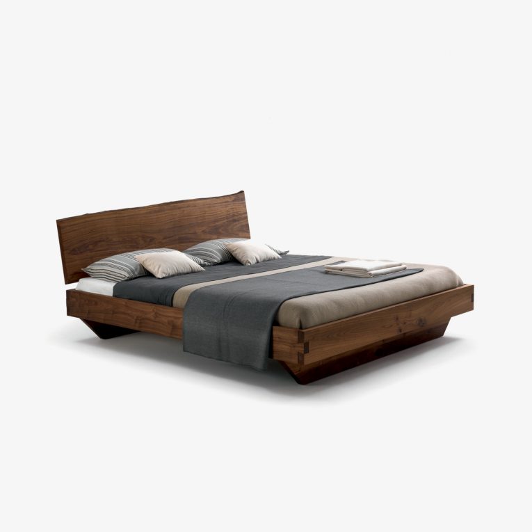 Wooden double bed NATURA 6 | Modern wooden bed | Solid wood bed