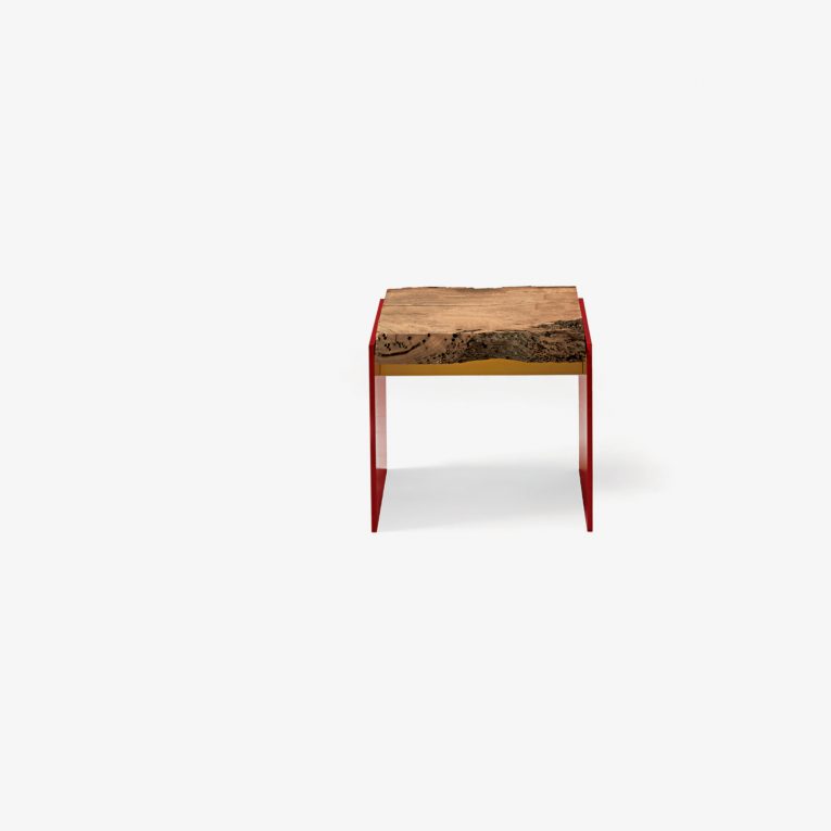 Touch stool in briccola wood